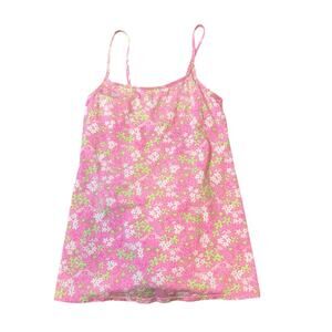 Lilly Pulitzer Pink Happy Hippo Puzzle One Piece Swim Dress Size 8 Vintage